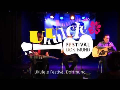 The Ukulele Uff & Lonesome Dave Trio spielen "Ghost Dance" auf dem Ukulele Festival Dortmund 2018