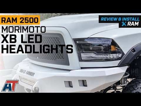 2010-2018 RAM 2500 Morimoto XB LED Headlights Review & Install