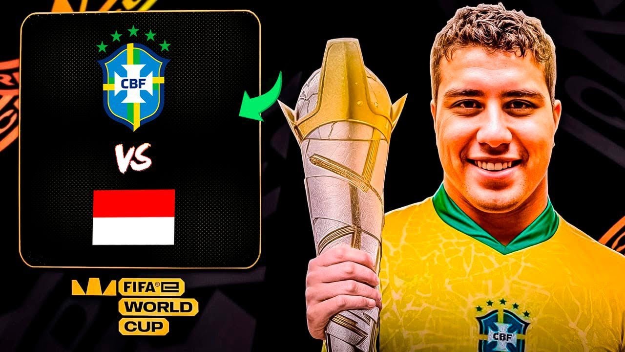 BRASIL na FINAL da Copa do Mundo FIFAe ft. eFootball - AO VIVO