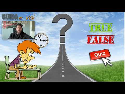 Definizioni stradali - Corsia (Patente B)