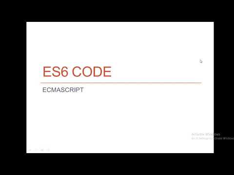 Es6 Ecmascript Tutorial 3