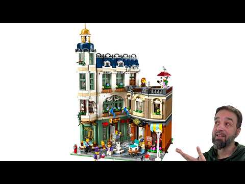 New 2026 LEGO Modular Building official reveal! Shopping Street 3456 pcs $250 #NotSponsored 11371
