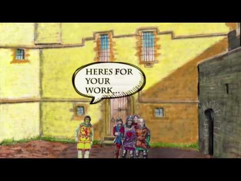 King James IV at Dirleton Castle