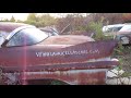 Old car Vintage Junk Yard in NY Parting