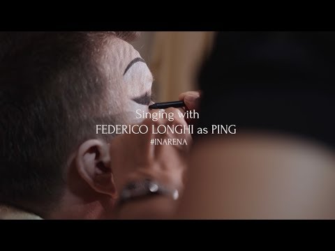 Singing with - Federico Longhi as Ping - Turandot #inarena