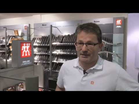 TRUMPF Lasersysteme: TruLaser Cell 3000 - Automatisiertes Laserschneiden von Messern bei Zwilling