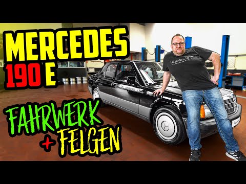 400.000Km und ABGEROCKT! - Mercedes Benz 190E - Was Felgen & Fahrwerk ausmachen!