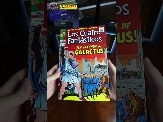Vídeo relacionado con Los Cuatro Fantásticos 10. 1966. ¡La llegada de Galactus! (BIBLIOTECA MARVEL)