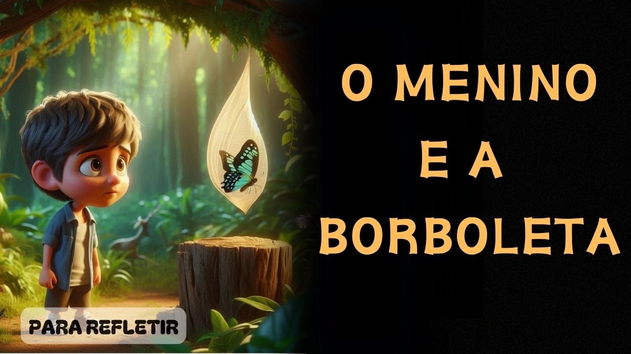 O Menino e a Borboleta - Uma Reflexão Profunda Para Transformar Sua Vida!