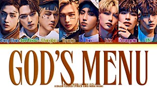 Download lagu STRAY KIDS (스트레이 키즈) 'God's Menu' Color Coded Lyrics mp3