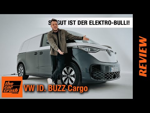 VW ID. Buzz Cargo (2022) Wie gut ist der NEUE Elektro Bulli?! 🚐 Review | Test | Reichweite | Preis