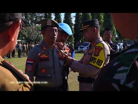 Amankan Pilkada, Polres Lampung Utara Melaksanakan Apel Gelar Pasukan Ops Mantap Praja Krakatau 2024