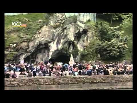 Chapelet à Lourdes