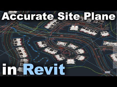Creating an Accurate Site Plane in Revit Tutorial