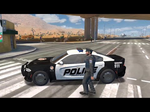 Dodge Charger Police Pursuit - Car Chase, Parking Violators - [Police Sim 2022] Android Gameplay