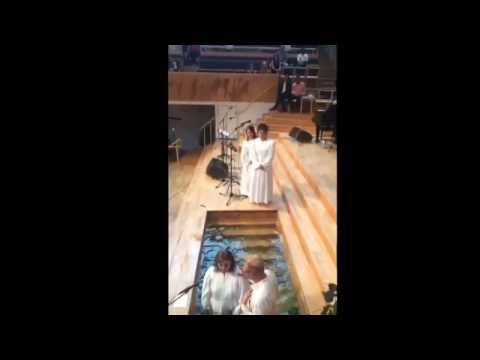 Akram akbari baptism smyrnakyrkan,Göteborg Sweden