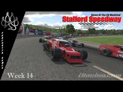 IRacing: Stafford Motor Speedway Weekly Series | SK Modifieds | Week 14