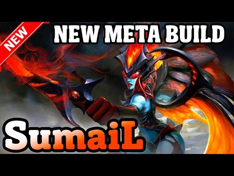EG SumaiL - Queen of Pain Gameplay New Meta Build - Dota 2