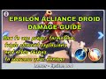 Top War - Epsilon Alliance Droid Guide - Increase your DAMAGE using Formation and TRIPPLE EXPLOSIONS