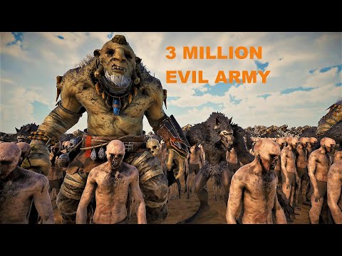 LAST STAND OF HUMANS AGAINST 3 MILLION EVIL ARMY | Ultimate Epic Battle Simulator 2 UEBS 2