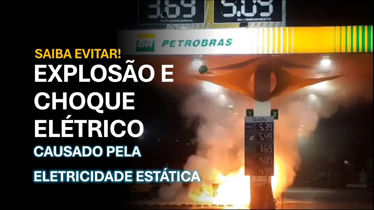 EVITE EXPLOSÃO E CHOQUE ELÉTRICO: Entenda os Perigos da Eletricidade Estática.