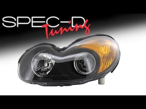 SPECDTUNING DEMO VIDEO: 2002-2004 HYUNDAI SONATA PROJECTOR HEADLIGHTS