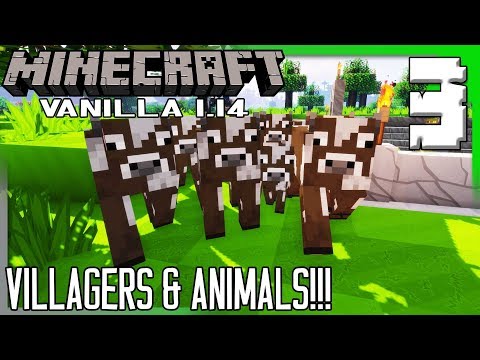j0hnbane - VILLAGES & ANIMALS! | Minecraft  Multiplayer Vanilla 1.14.3 Gameplay/Let's Play E3