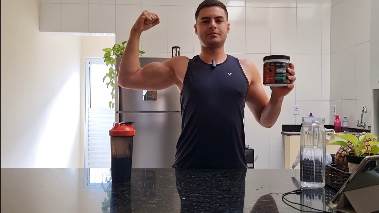 Miniatura da avaliação em vídeo de Pré-Treino Max Titanium Hórus 300g Titânio