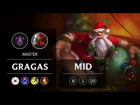 Gragas Mid vs Viktor - KR Master Patch 9.4