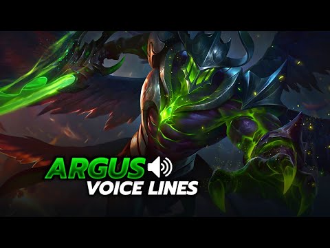 Argus Voice lines & Title - Old Argus, Revamp and Darth Vader #MobileLegends