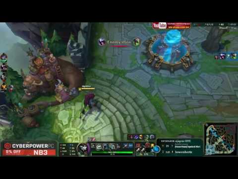 Nightblue3 Rengar vs. Kha'Zix Jungle PBE