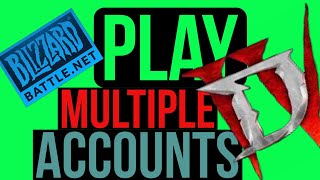 How to run multiple accounts on Battle.net, Please Subscribe!!