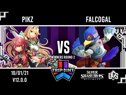 Tripoint Smash 114 - Winners Round 2 - Pikz(Pyra and Mythra) Vs. Falcogal(Falco)