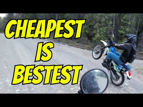 Why BUDGET Dual-Sports RULE: KLR250 and XT250 B.C. Backwoods Adventure