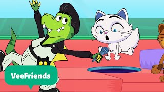 🐱💃 Persian Cat vs Dino – Dance-Off in the VeeDome! 🎶 | VeeFriends 🐈‍⬛ | Full Episodes
