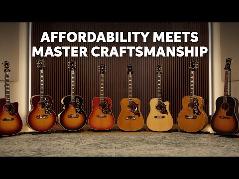 Epiphone Inspired by Gibson Custom Series Acoustic Guitars