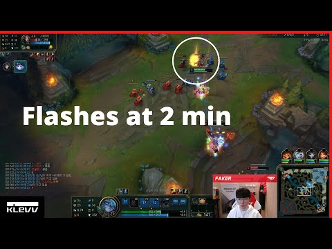 Faker's first blood on LeBlanc as Vex