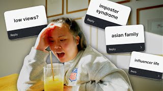 the end of my career, growing up asian, lack of confidence, having imposter syndrome (q and a chat)