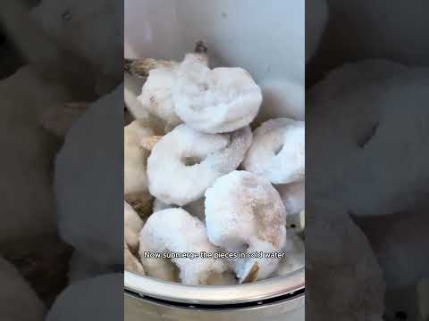 The FASTEST Way to Defrost Shrimp
