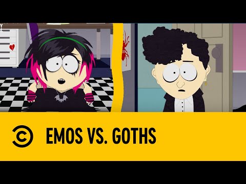 Emos Vs. Goths | South Park | Comedy Central Africa