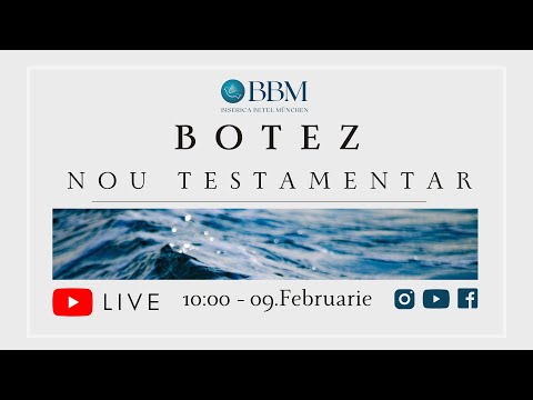 BOTEZ Nou Testamentar - 09.02.2025  | Biserica Betel München