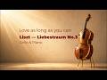 Liszt Liebestraum No 3 Love As Long As You Can