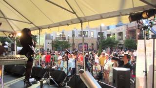 The Stacy Brooks Band at the 6th Annual Silver Spring Blues Festival 2014