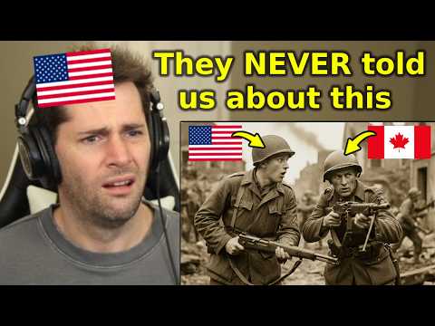 American Reacts to Canadian Soldiers OUTCLASSING Americans in WW2