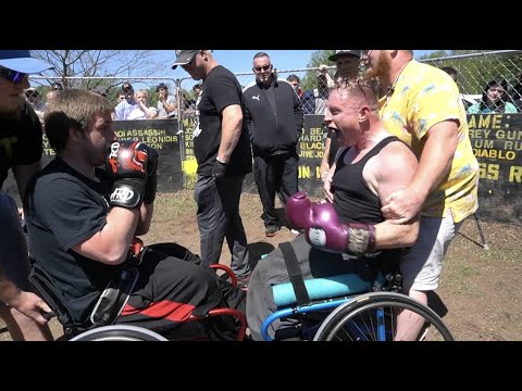 STREETBEEFS Wheelchair Boxing | WHEELS vs HELL ON WHEELS