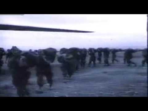 French Foreign Legion Paras Combat Jump into Suez 1956