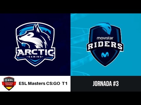Arctic Gaming vs. Movistar Riders [Cbble] ESL Masters CS:GO Temporada 1 - Jornada #3