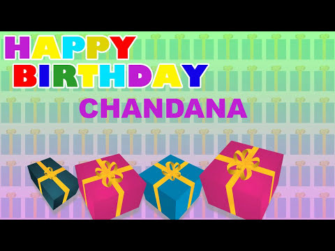 Chandana - Card  - Happy Birthday