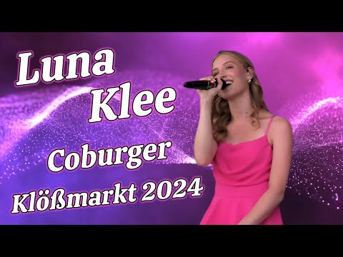 Luna Klee rockt Coburg! 🎤 Heimspiel auf dem Coburger Klößmarkt – Die 18-jährige Schlager-Sensation!