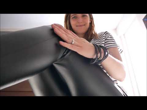 Kate 53 - Leather Pants Close Up